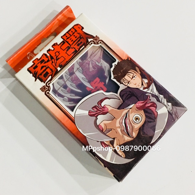 Bộ bài tú lơ khơ parasitic animal anime 54 ảnh khác nhau