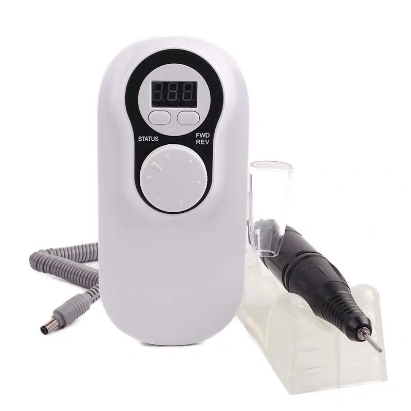 máy mài móng xịn xò DM-208-3 ( màu trắng )máy tích điện chạy cực êm