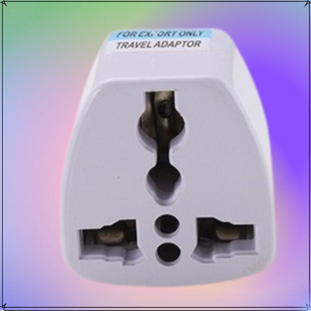 Phích Cắm Điện Chuyển Đổi Ổ Cắm 3 Chấu Sang 2 Chấu – Tiện Dụng – An Toàn – Chắc Chắn – Chống Cháy Nổ