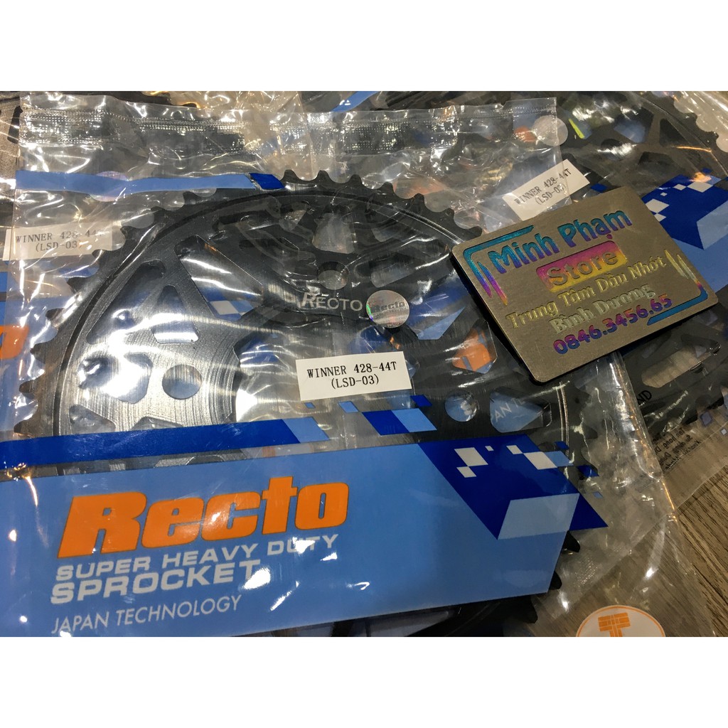 Dĩa Recto chính hãng dành cho Winner 150/ WinnerX/ Sonic 150 chính hãng