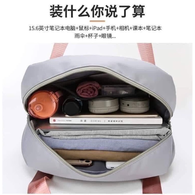 Túi du lịch cầm tay Pink mẫu mới ( ngăn rộng thoải mái)