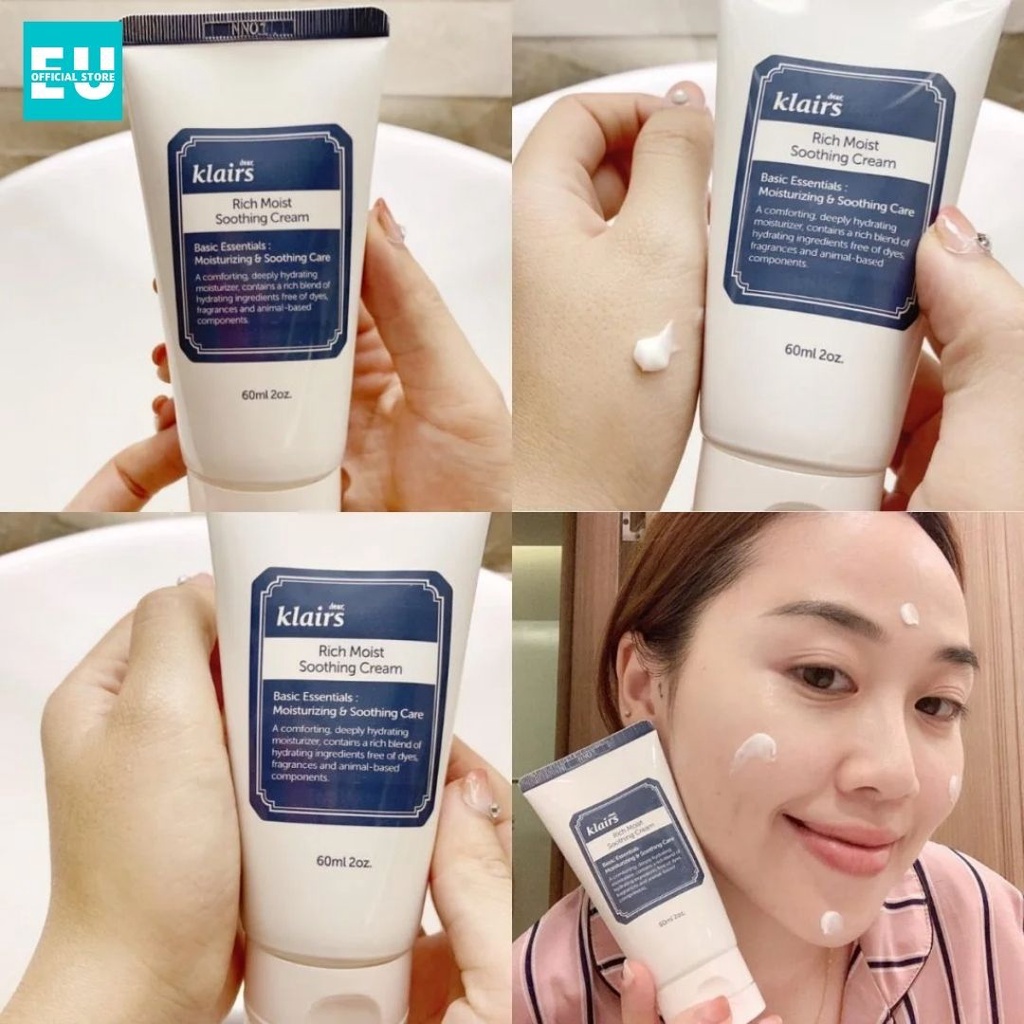 Kem Dưỡng Ẩm Klairs Rich Moist Soothing Cream 80ml