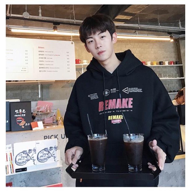 ( ORDER ) ÁO HOODIE NAM NỮ CỰC CHẤT FORM RỘNG CÓ NÓN HÀN QUỐC | BigBuy360 - bigbuy360.vn