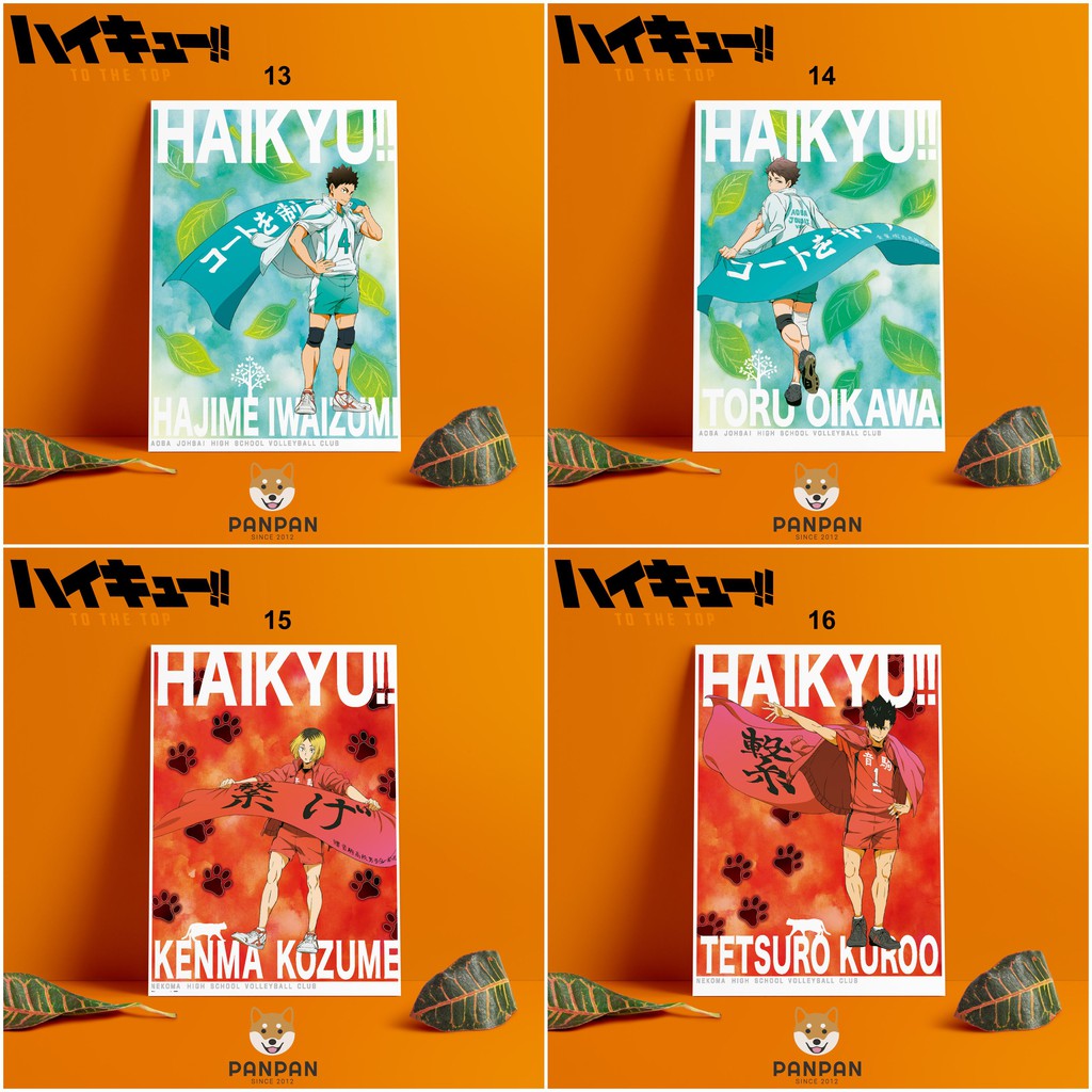 Postcard Cao Cấp - Poster Haikyu!! (1)