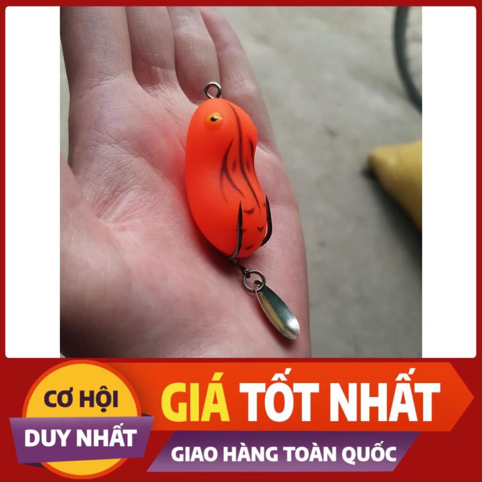 Mồi nhái hơi Thái Lan câu lure, mồi nhái hơi Thái Lan có thìa super frog