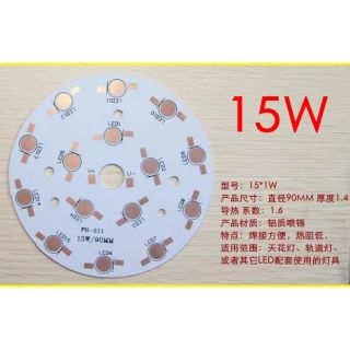 Mạch hàn led 15W tròn.