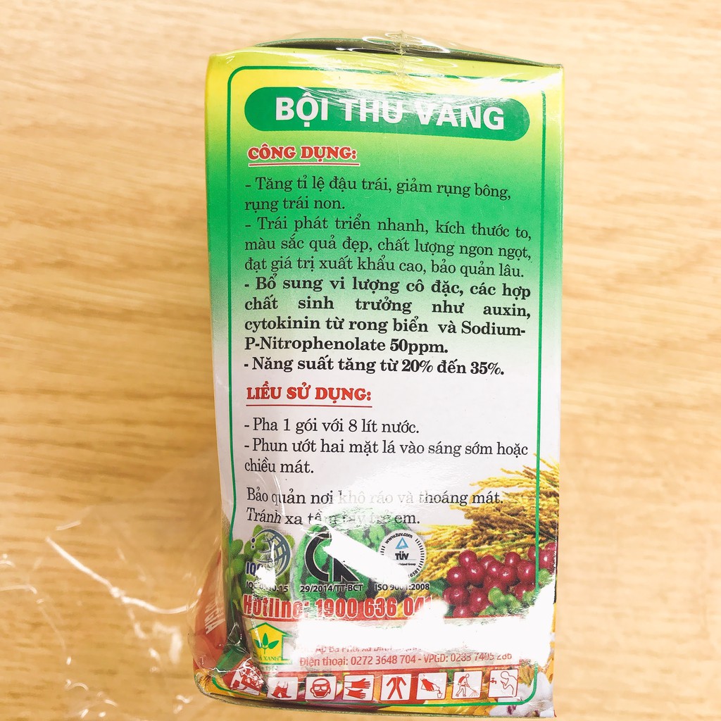 dưỡng ba lá xanh a3 mùa vàng bội thu ( 1 gói 10ml )