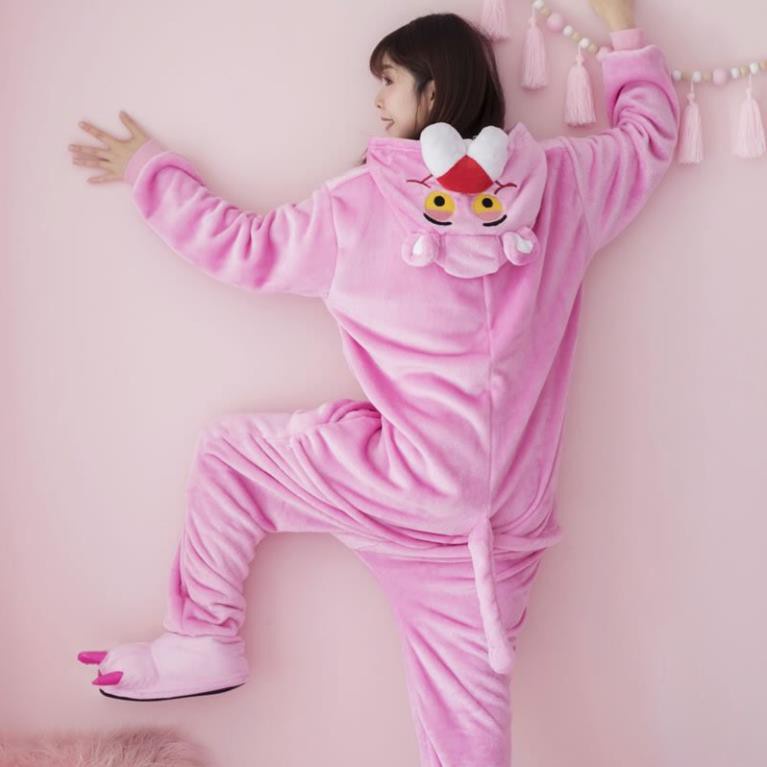 ✗Bộ Đồ Liền Thân Hình Thú Khủng Long Hồng Và Ngủ Stitch Cho Người Lớn Chất Mềm Mịn | BigBuy360 - bigbuy360.vn
