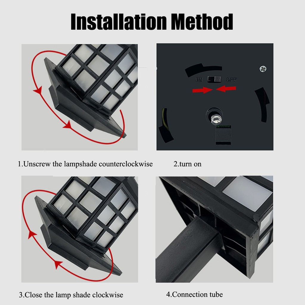 Đèn led dùng năng lượng mặt trời chống thấm nước dành cho lối đi trong sân vườn