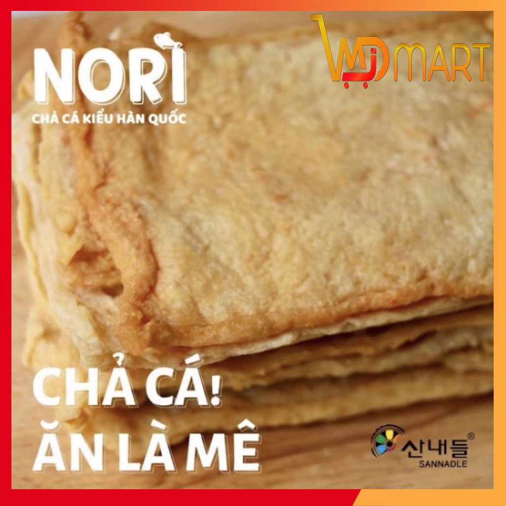 Chả cá Nori O'sajang Sanadle Hàn quốc lọai ngon gói 500g