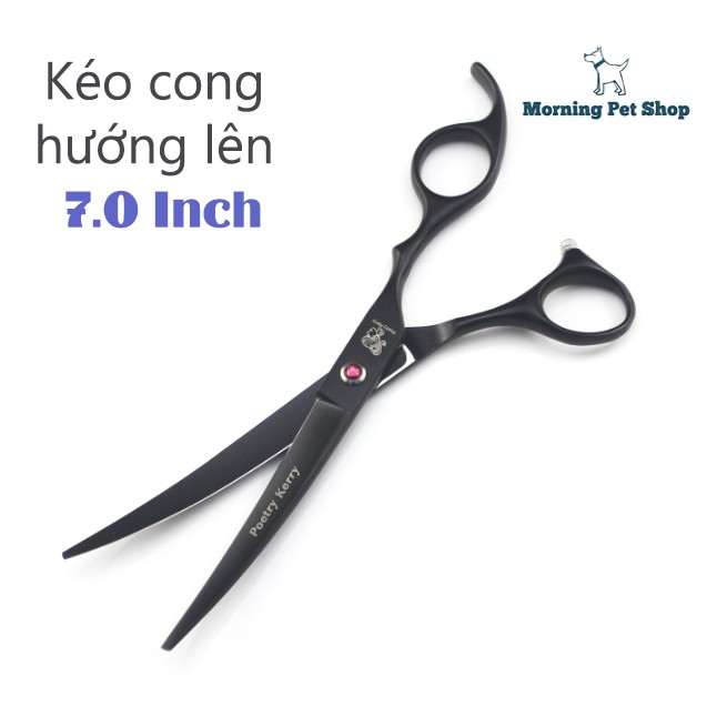 Bộ kéo cắt tìa lông chó mèo chuyên nghiệp dành cho thợ Grooming - Thương hiệu Poetry Kerry