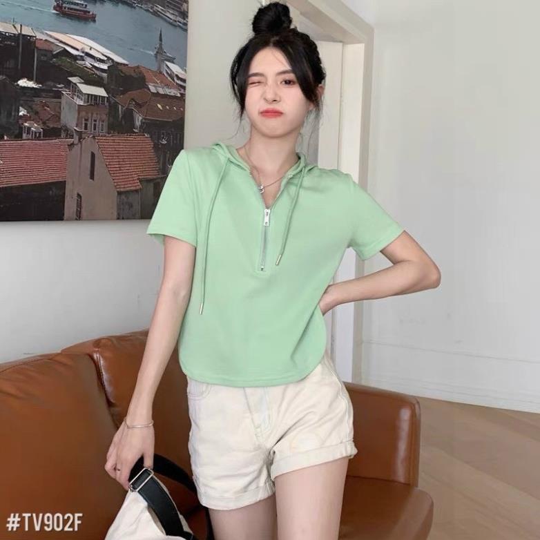 🛑🛑ÁO LEN MOTOLOGHI VẠT TÔM CÓ MŨ KHOÁ NGỰC _V3TSHOP