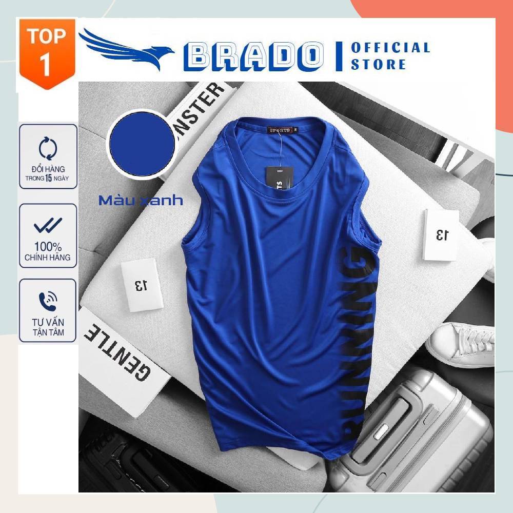 Áo ba lỗ nam 𝐑𝐔𝐍𝐍𝐈𝐍𝐆,𝐓𝐀𝐍𝐊 𝐓𝐎𝐏 chất liệu thoáng mát tập gym, đi bộ ,chơi thể thao