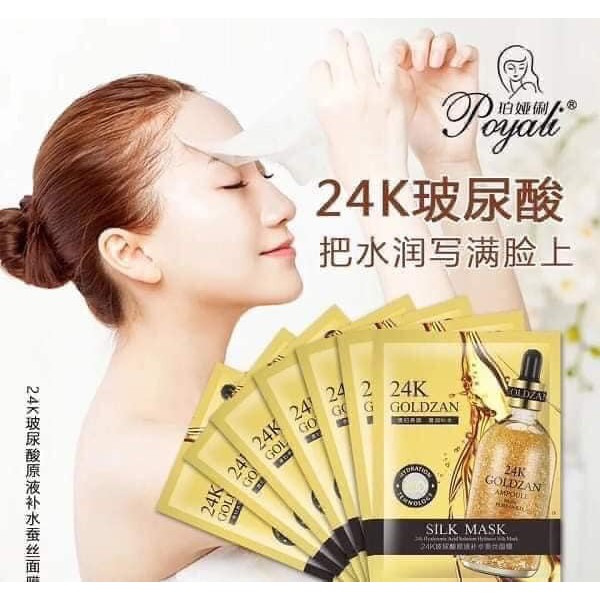 Mặt nạ vàng gold 24k dạng miếng 1 MIẾNG