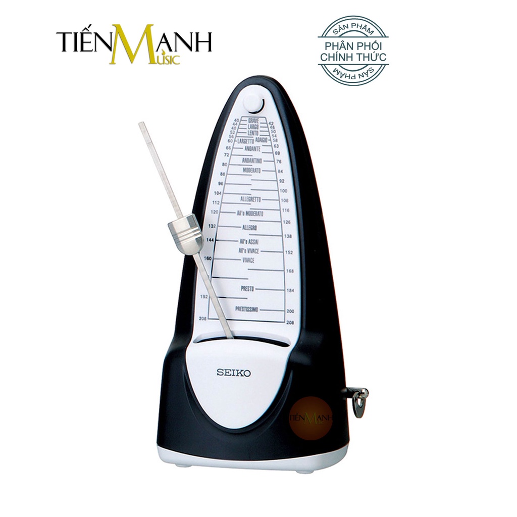 [Chính Hãng] Máy Đập Nhịp Cơ Seiko SPM320 - Metronome Dùng cho Học Nhạc Cụ, Piano, Organ, Guitar SPM 320 - Đếm, Gõ, Đánh