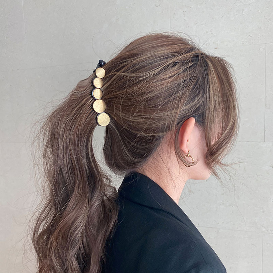 Kẹp Tóc Kim Loại Phong Cách Hàn Quốc Dành Cho Nữ