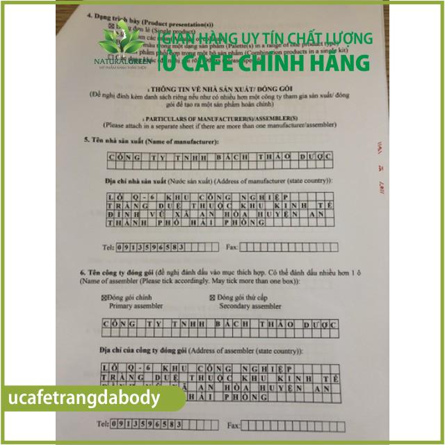 Ủ trắng cafe đậu đỏ 100gr dùng cho face body chính hãng,bột đậu đỏ,ủ trắng cà phê đậu đỏ | BigBuy360 - bigbuy360.vn