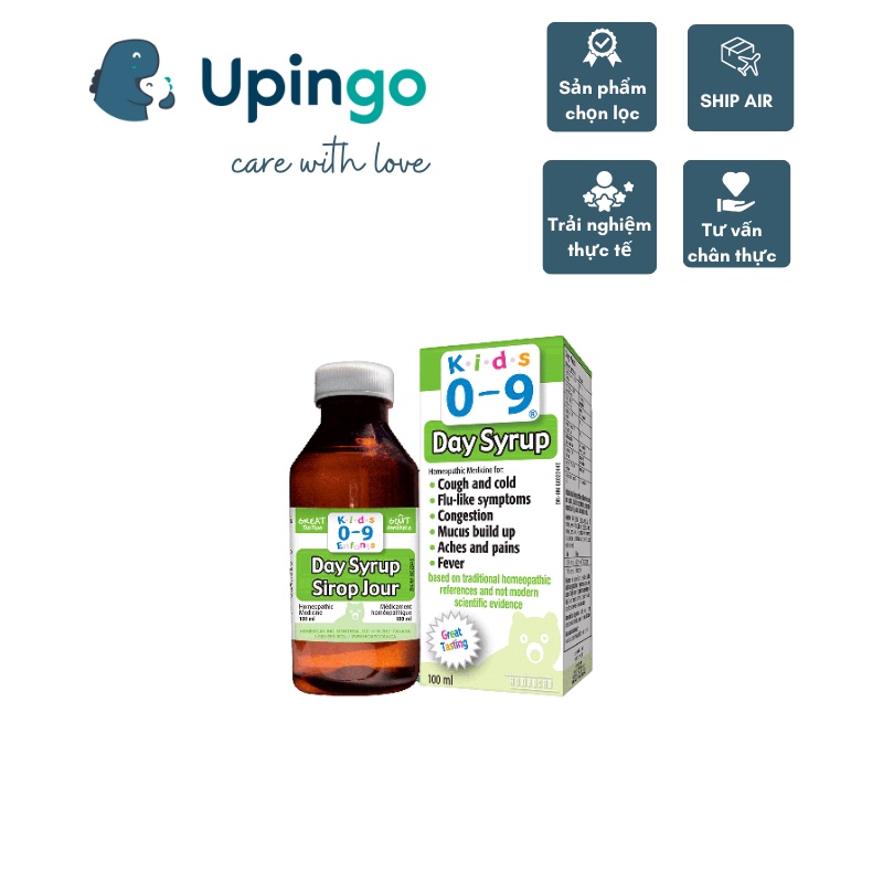 Cúm ngày đêm cho bé 0 đến 9 tuổi - Cough and Cold Syrup