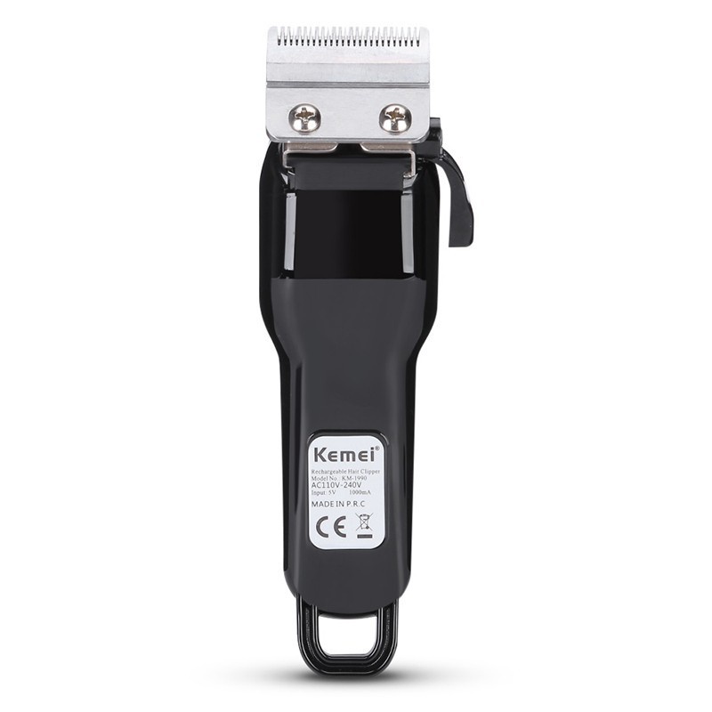 Tông đơ cắt tóc Kemei 1990 Chính Hãng Pin Lithium 2000mAh