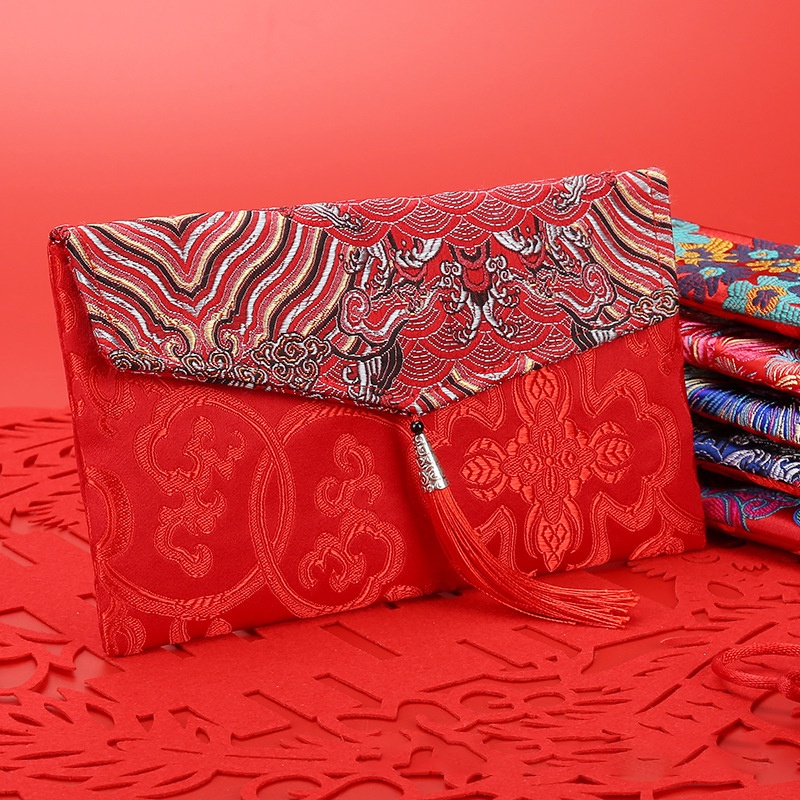 Bao Lì Xì Đỏ Mừng Năm Mới 2023 Phong Cách Trung Hoa