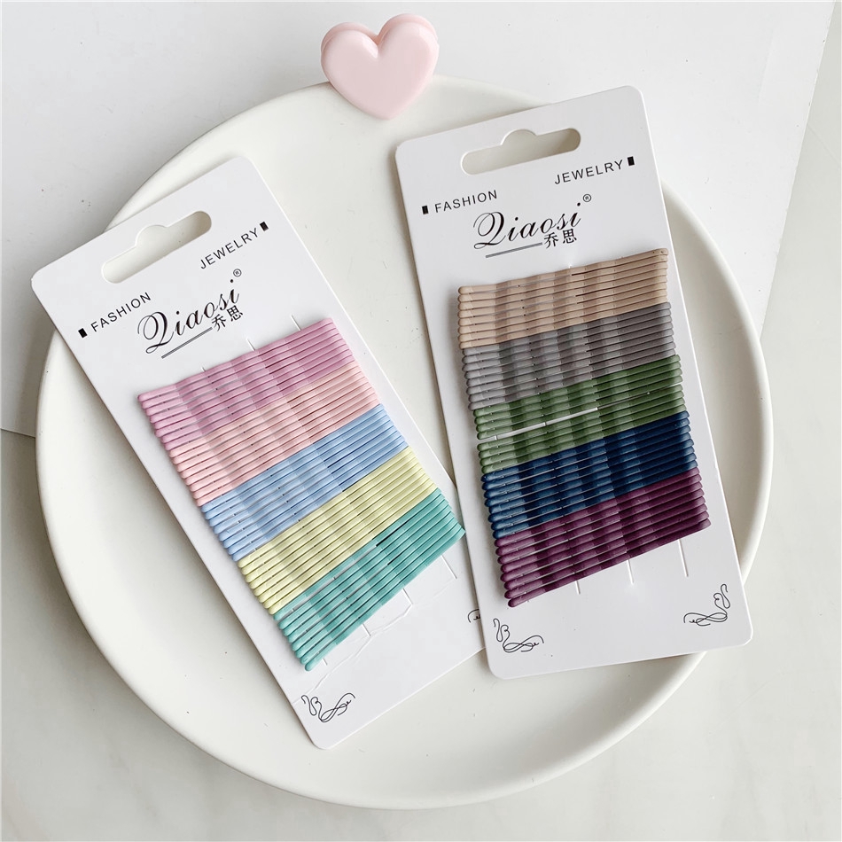 SUXI Set 40 Kẹp Tóc Màu Sắc Đa Dạng Thời Trang Cho Nữ
