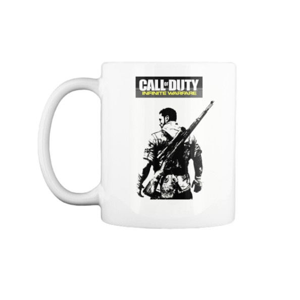 BÁN CỐC SỨ TRẮNG IN HÌNH GAME CALL OF DUTY MODERN WARFARE