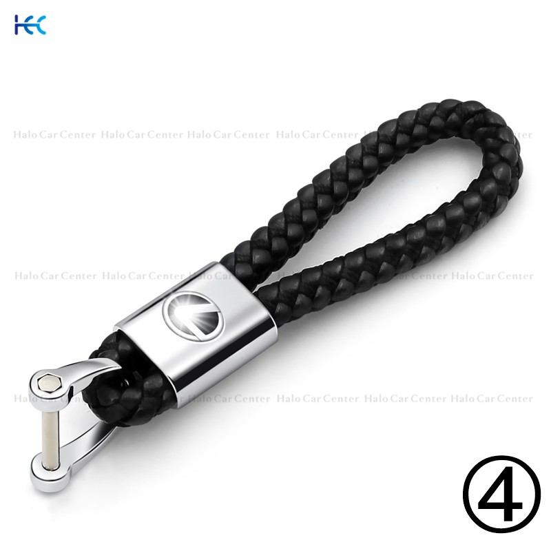 Móc khóa có in logo LEXUS bằng kim loại cho xe moto