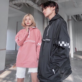 🔥 áo khoác dù viền tay caro