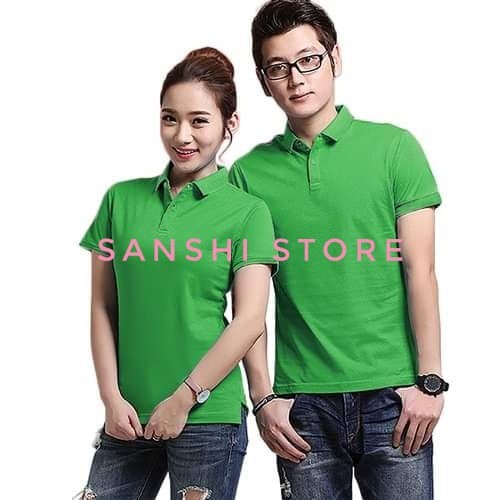 Áo Polo ♥ FREESHIP ♥ Áo Thun Cổ Trụ Trơn Poly NAm nữ