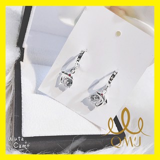💖FREESHIP - Bông tai bé iu - Bông tai cá heo màu sắc cho bé iu đẹp, bạc chuẩn 925 cao cấp