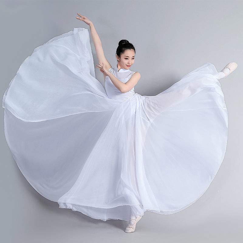 Chân Váy Múa Cột Dây Một Mảnh 720 Độ Kiểu Cổ Điển Thanh Lịch Cho Bạn Gái