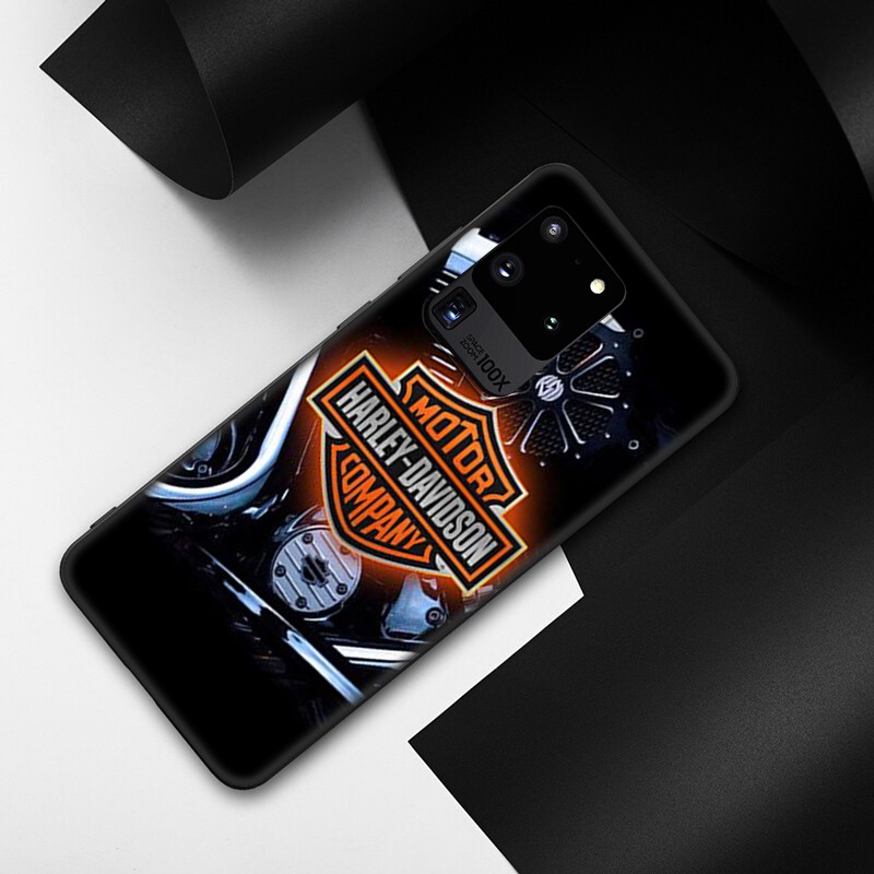 Samsung Galaxy J2 J4 J5 J6 Plus J7 J8 Prime Core Pro J4+ J6+ J730 2018 Casing Soft Case 64LU Harley davidson symbol mobile phone case