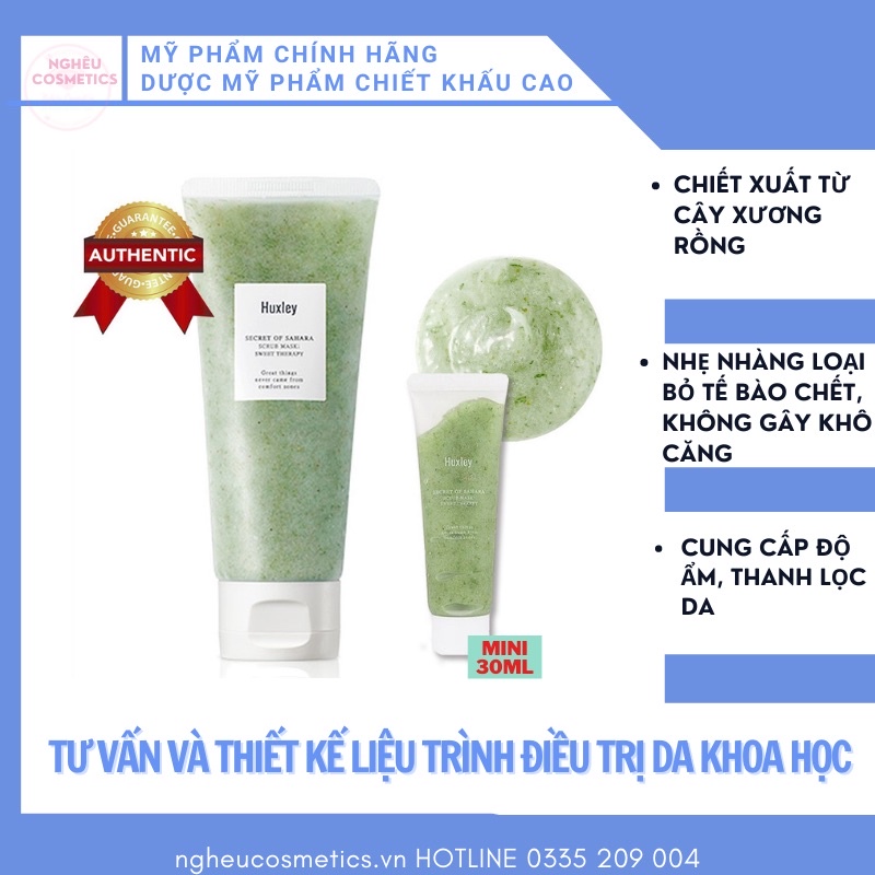 TẨY TẾ BÀO CHẾT HUXLEY MINI