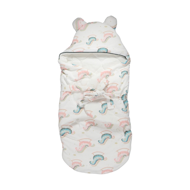 Túi Ngủ Chất Liệu Cotton Giữ Ấm Mùa Thu Đông Cho Bé Sơ Sinh