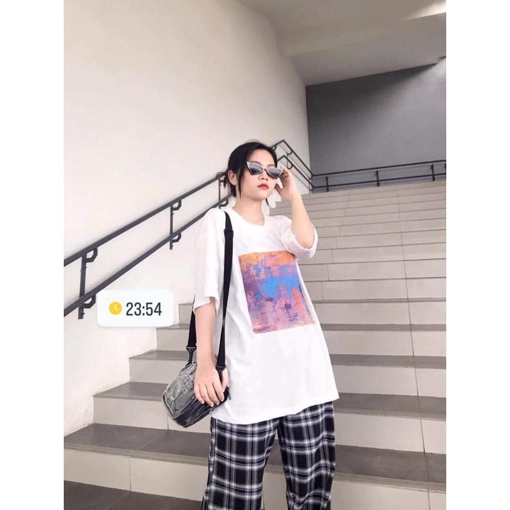 SET BỘ QUẦN THUN + ÁO THUN ANYTHNG SIÊU HOT - FORM RỘNG UNISEX 38-70KG [VIDEO ẢNH THẬT]
