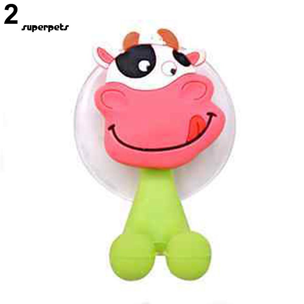 Giá treo bàn chải đánh răng gắn tường hình động vật dễ thương