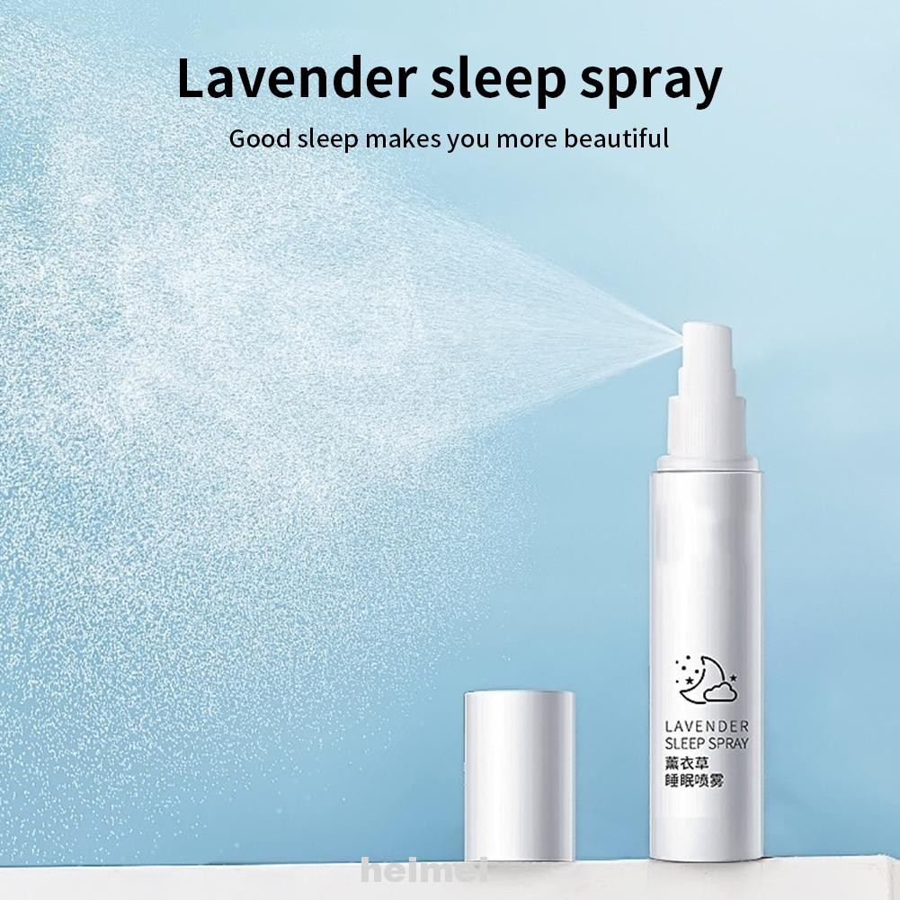 75ml Lavender Sleep Spray Melatonin Night Bedroom Home Relaxing Calming For Pillow Insomnia Therapy