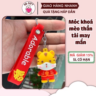 Móc khoá mèo thần tài may mắn