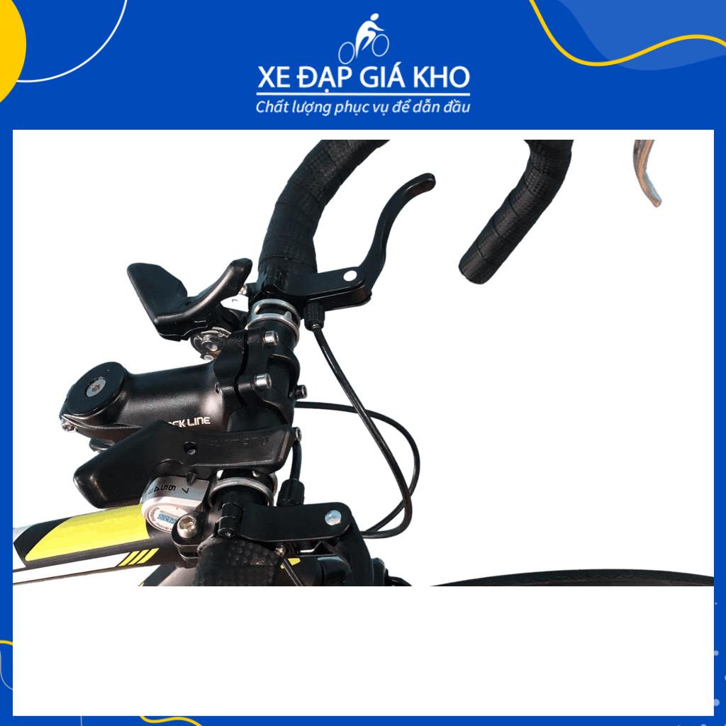 Xe Đạp Đua Black Line Khung Nhôm Cổ Cong