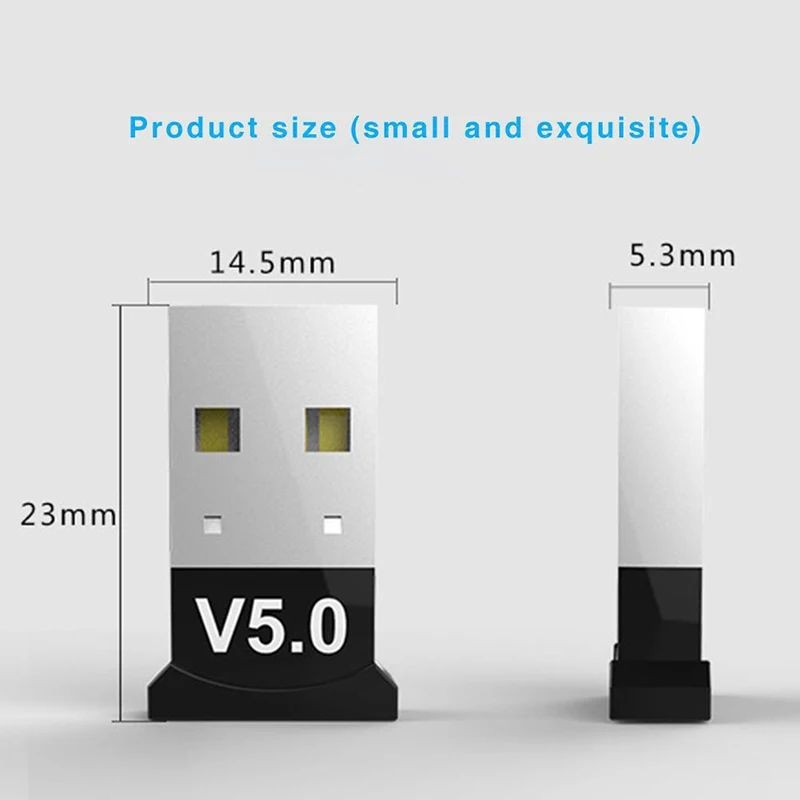 Usb Thu Phát Bluetooth Mini Dongle V5.0