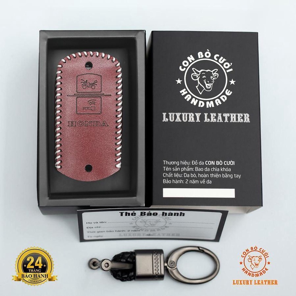 Bao Da chìa khoá Air Blade, Vision, Lead, Vario, 2 nút