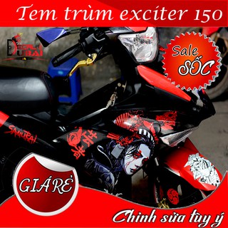 Tem Trùm Xe Exciter 150 ( Mới Nhất )