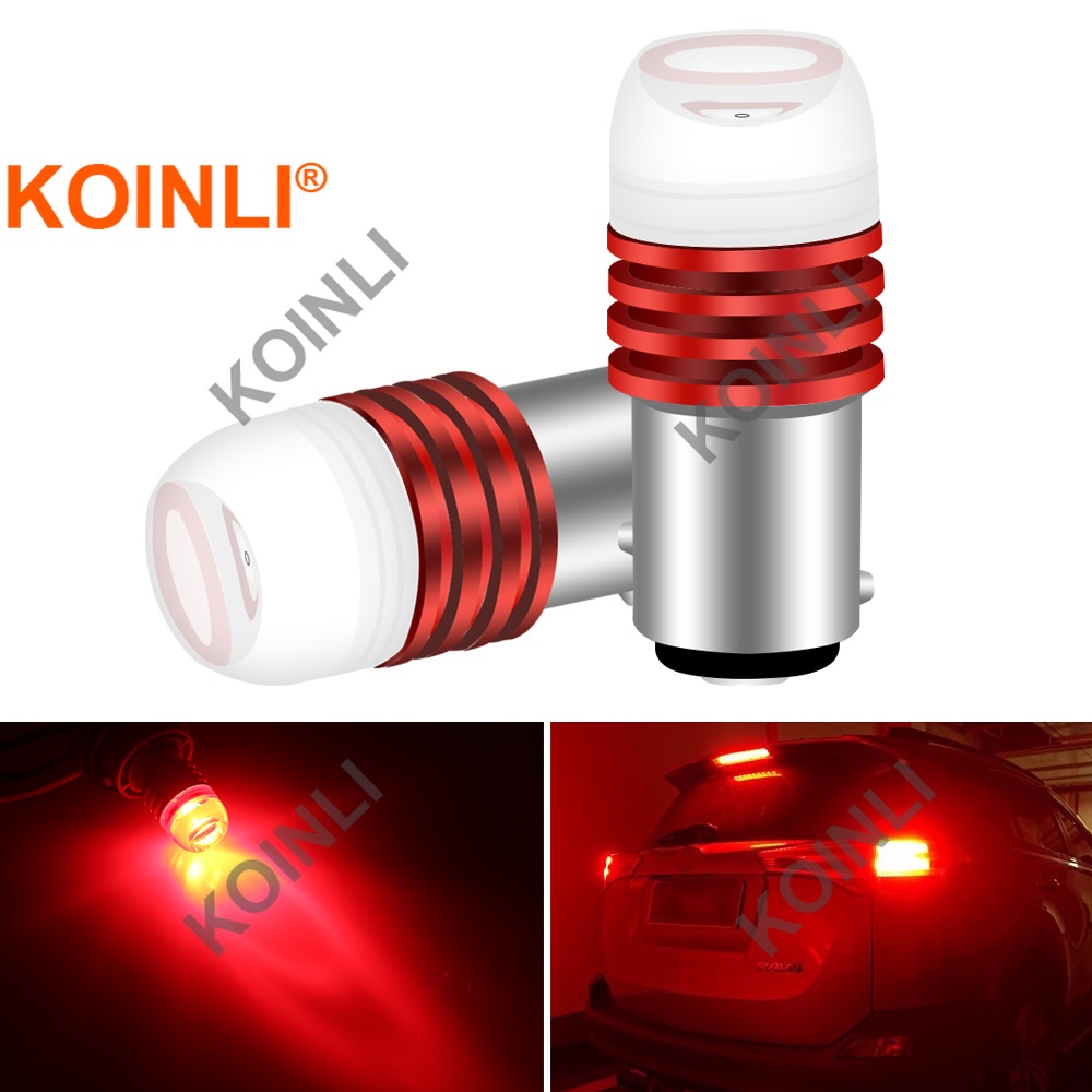 Bóng đèn lLED phanh xe hơi siêu sáng 5flash 1157 BAY15D P21/5W DC12 tiện dụng
