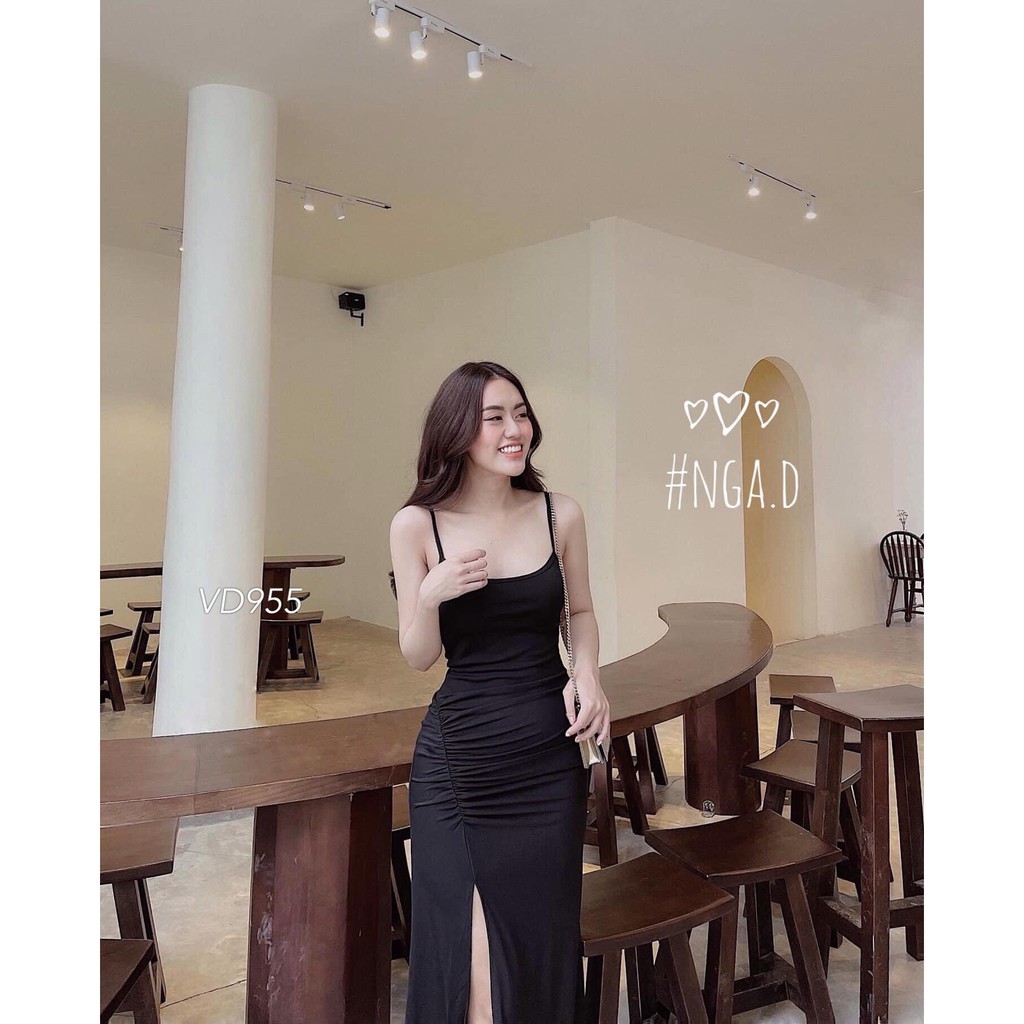 💝 FREESHIP 💝 Đầm Dự Tiệc Đầm đuôi cá nhún sẻ mới VD955 [Mẫu Mới Hè 2021] | BigBuy360 - bigbuy360.vn