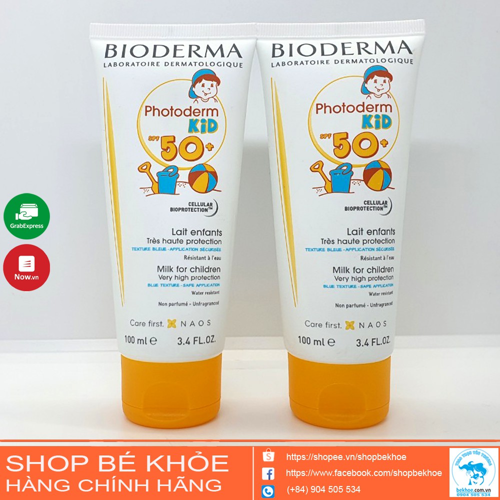 Kem chống nắng trẻ em bioder.ma kid spf 50