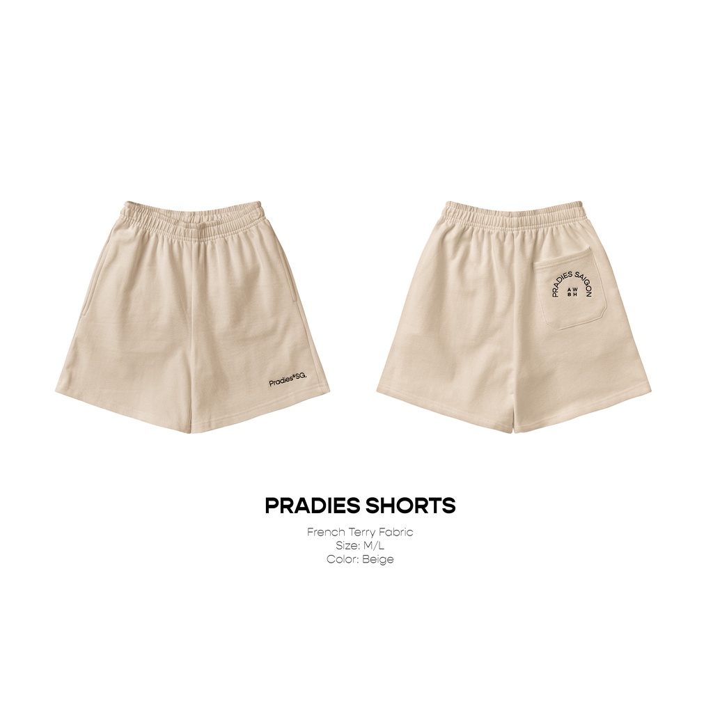 Quần Shorts Thun Pradies Form Ngắn | BigBuy360 - bigbuy360.vn