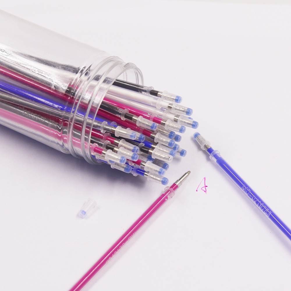 Set 50 Ruột Bút Lông Mực Có Thể Xóa Được Kèm Bình Đựng Tiện Dụng