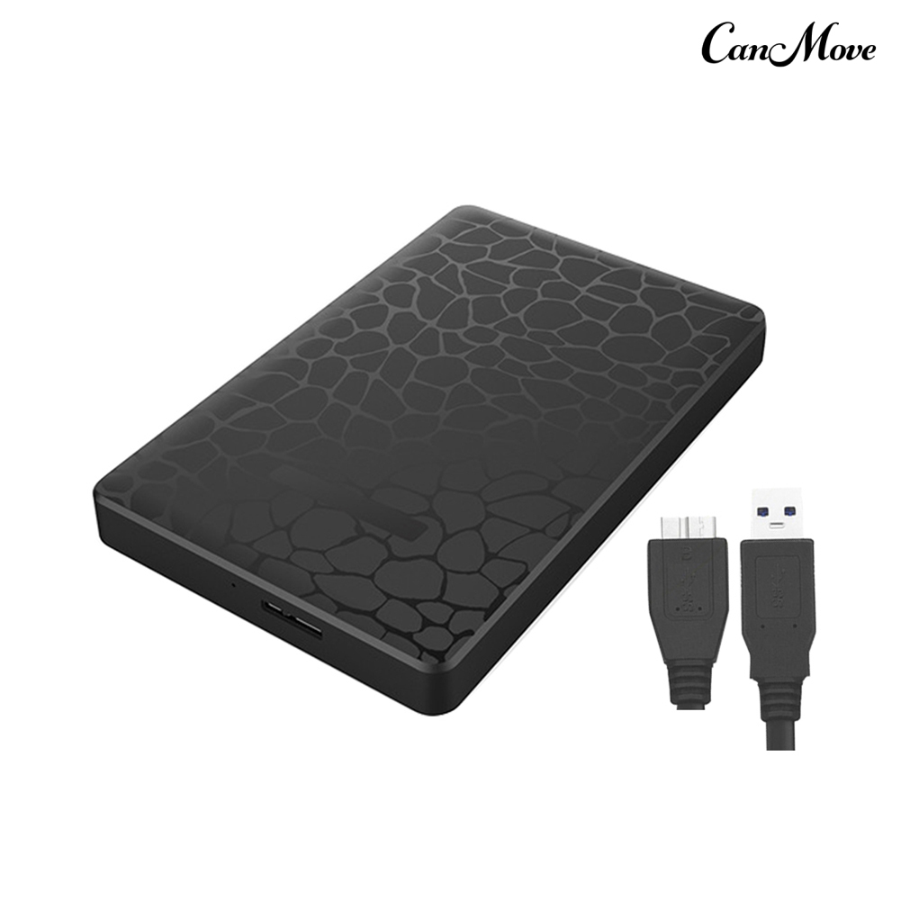 Hộp Đựng Ổ Cứng Ngoài Canmove Usb 3.0 2.5inch Sata Ssd Cho Pc