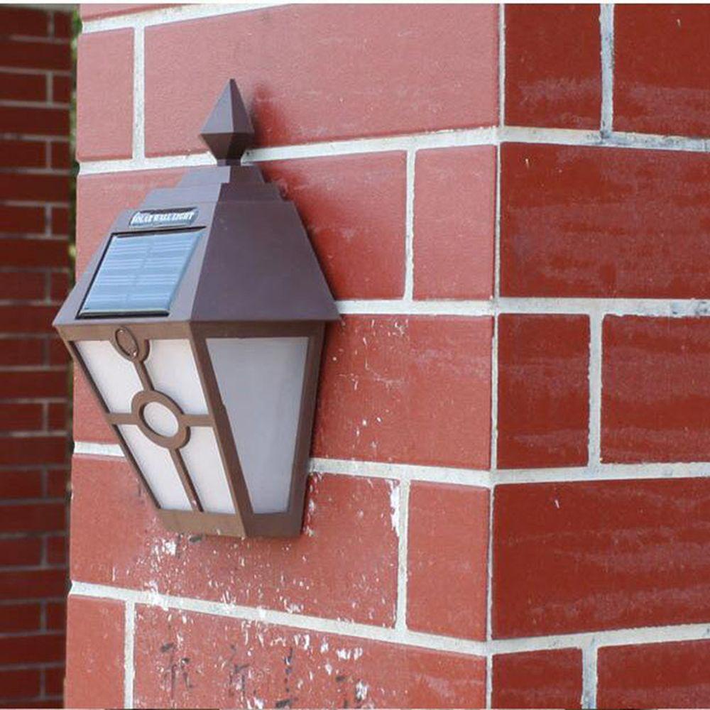 FOREVER Đèn Led Gắn Hàng Rào Sân Vườn Sử Dụng Năng Lượng Mặt Trời Chống Thấm Nước