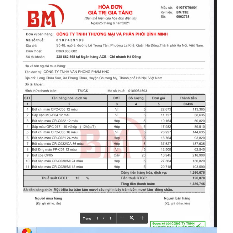 Bút lông 2 đầu Colokit FP-C01